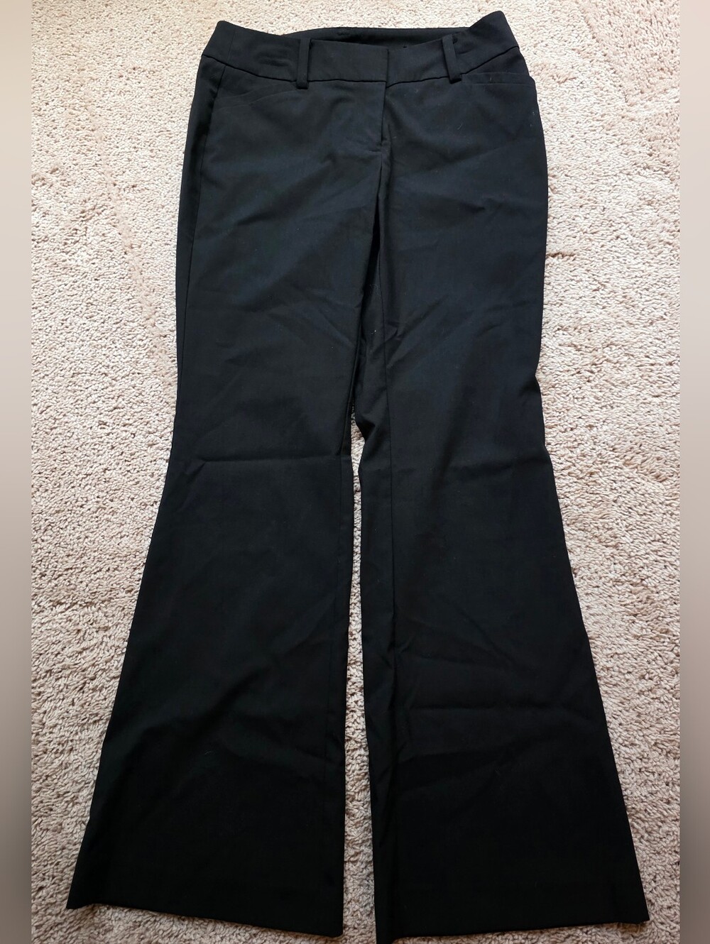 Ann Taylor Black Modern Petite Dress Pants